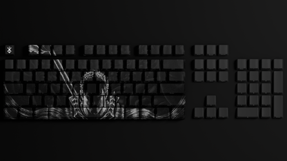 PRE-ORDER - Guts Keycaps - Black and White